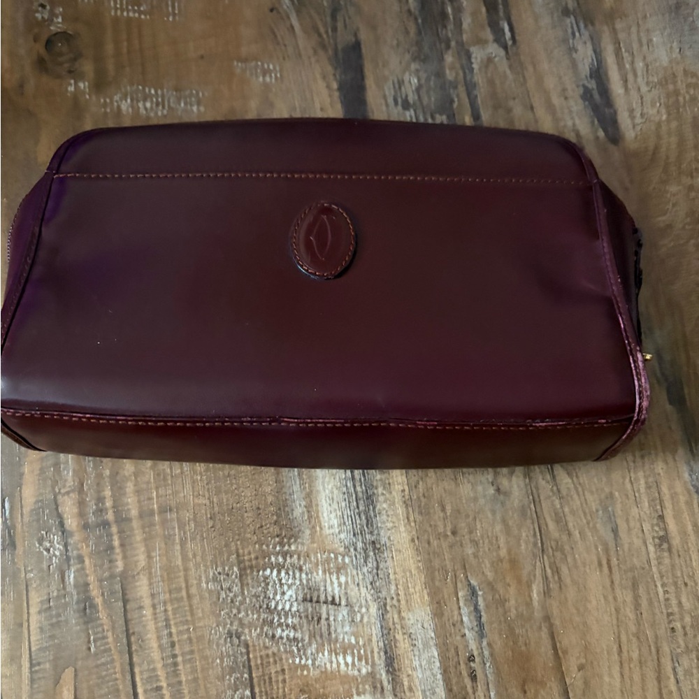 Cartier Burgundy Clutch